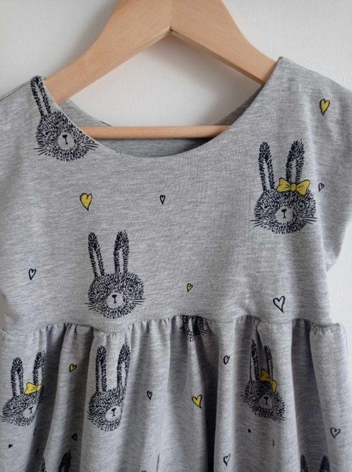 Robe lapins 5 ans