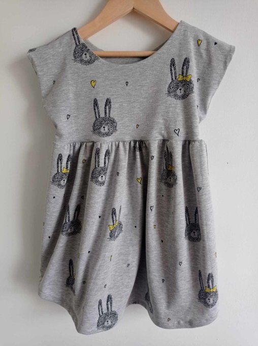 Robe lapins 5 ans