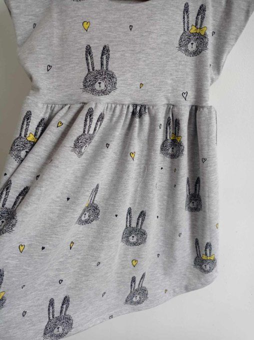 Robe lapins 5 ans